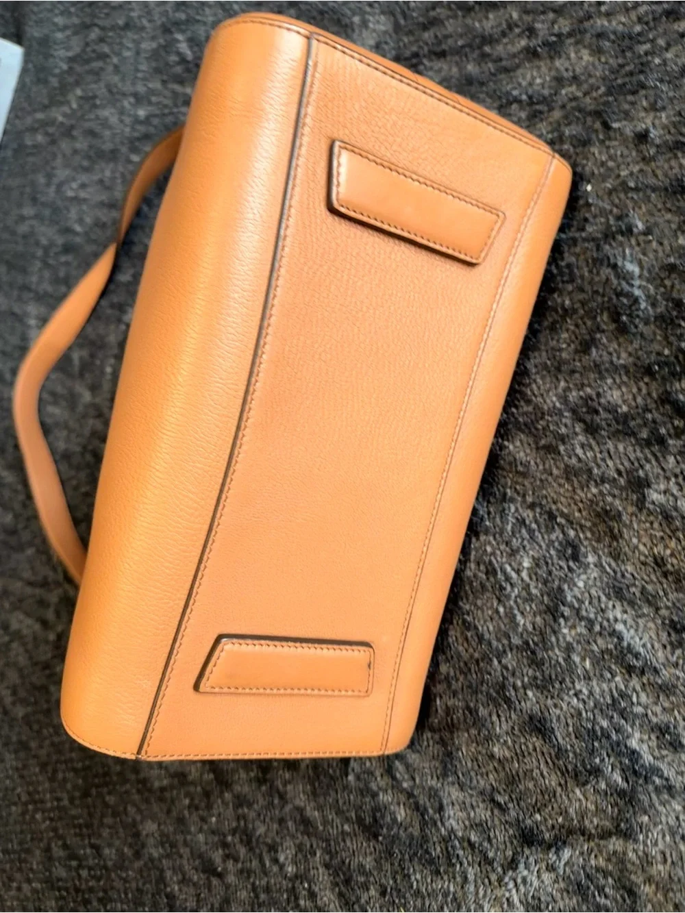 NWT Givenchy Tan Leather Satchel with Detachable Strap